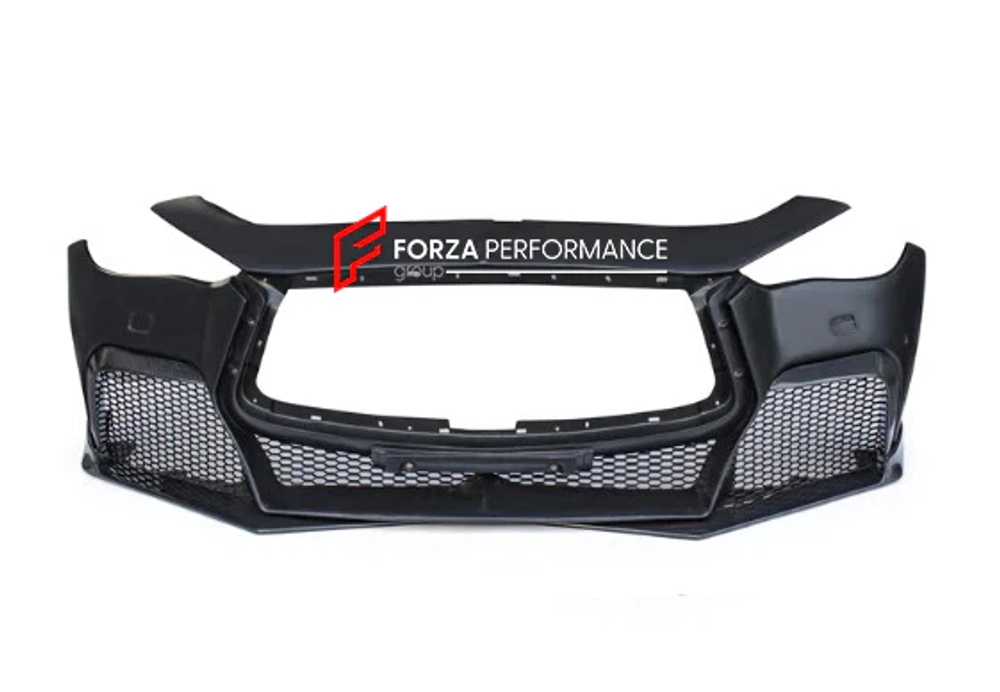 Обвес для Infiniti Q60 переделка в Black S 2017-2022 Инфинити