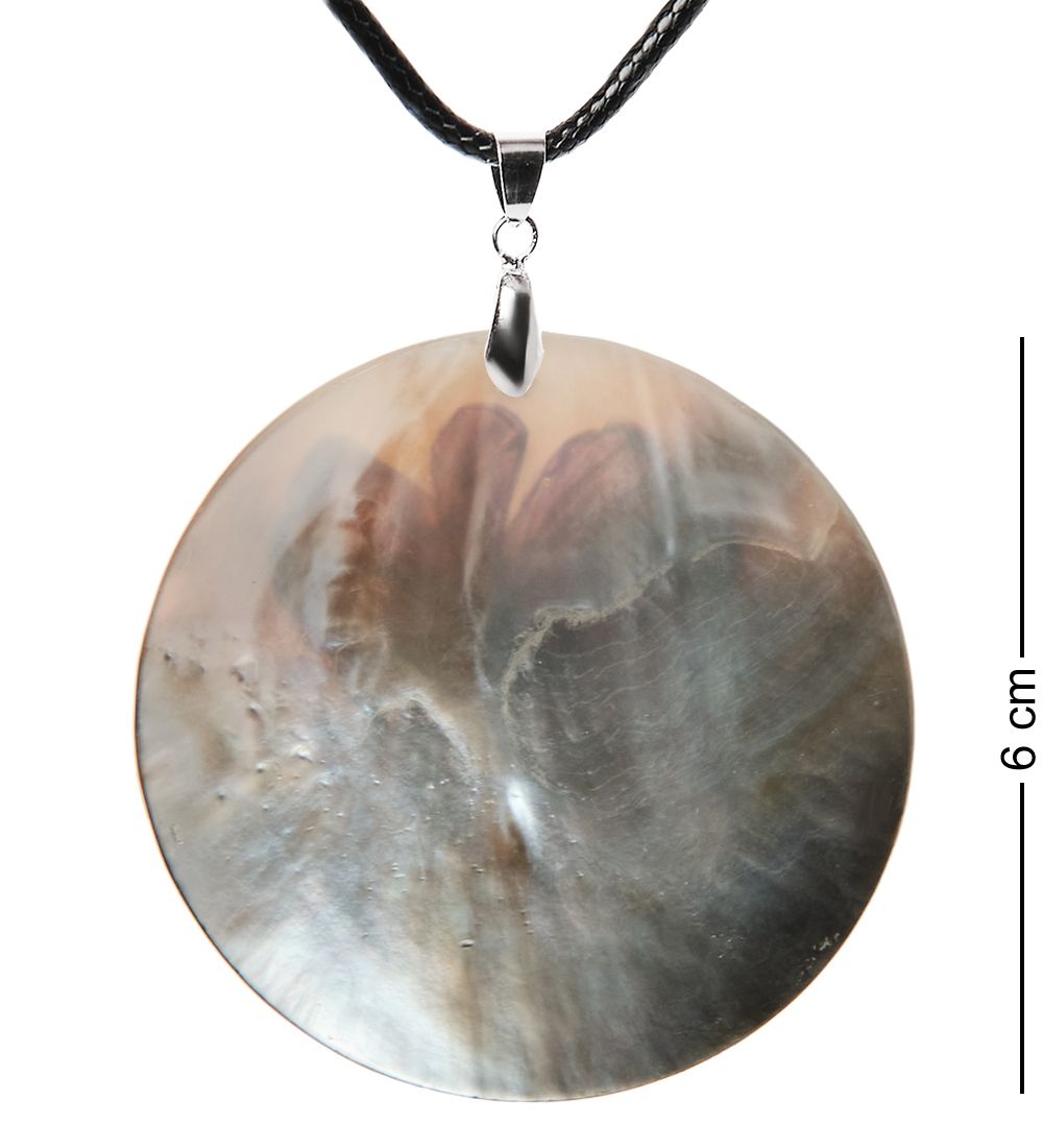 ШК-55/ 48-B Кулон из перламутра «Цветок»