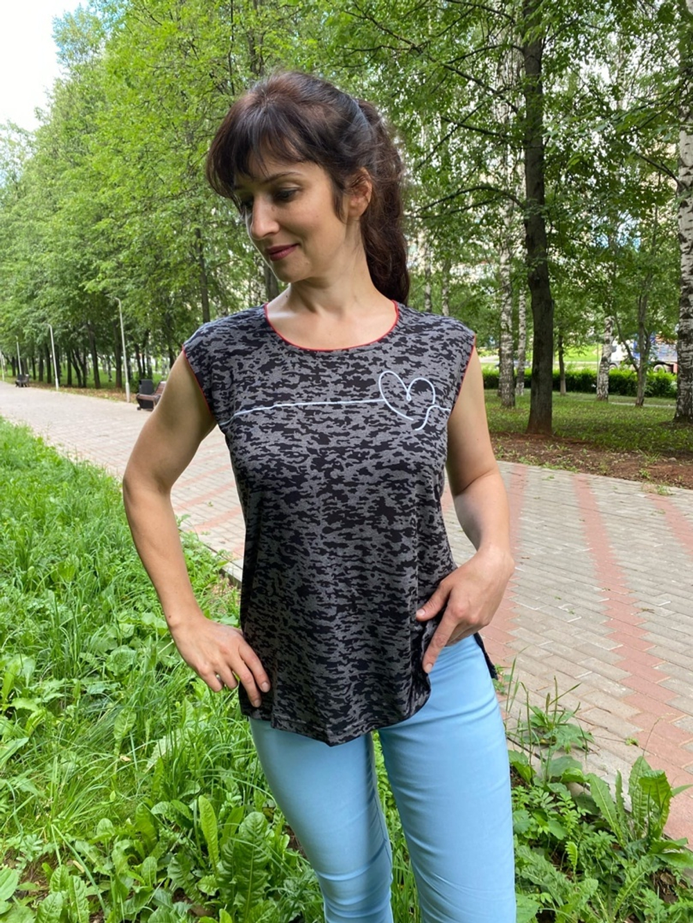 Майка женская "Ритм Д.В" (Тори)