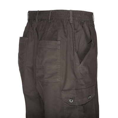 Бриджи большие с боковыми накладными карманами