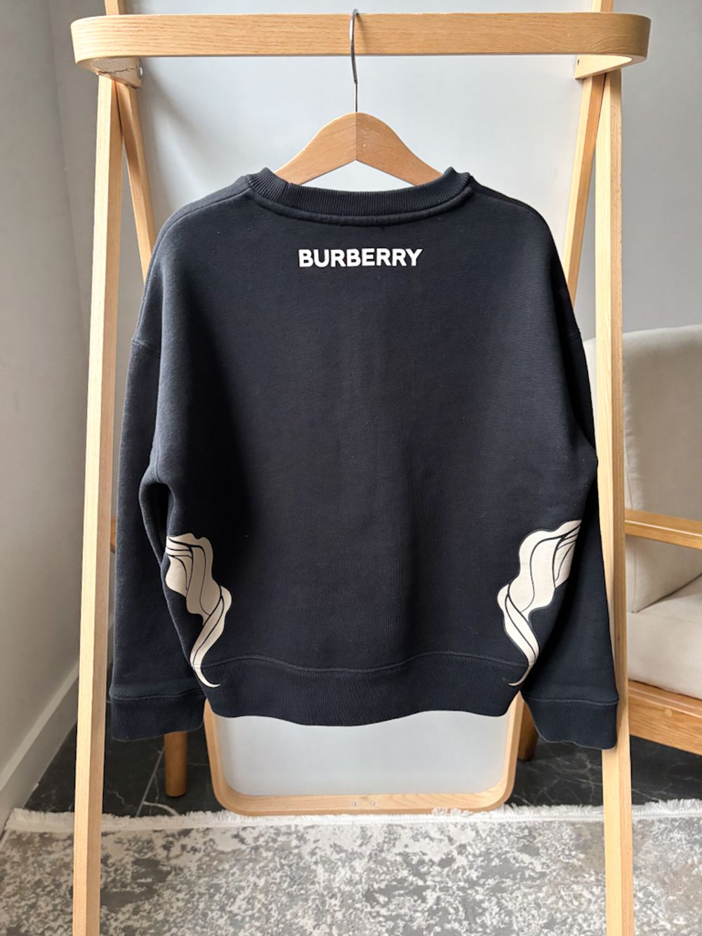 Хлопковый свитшот Burberry, 128