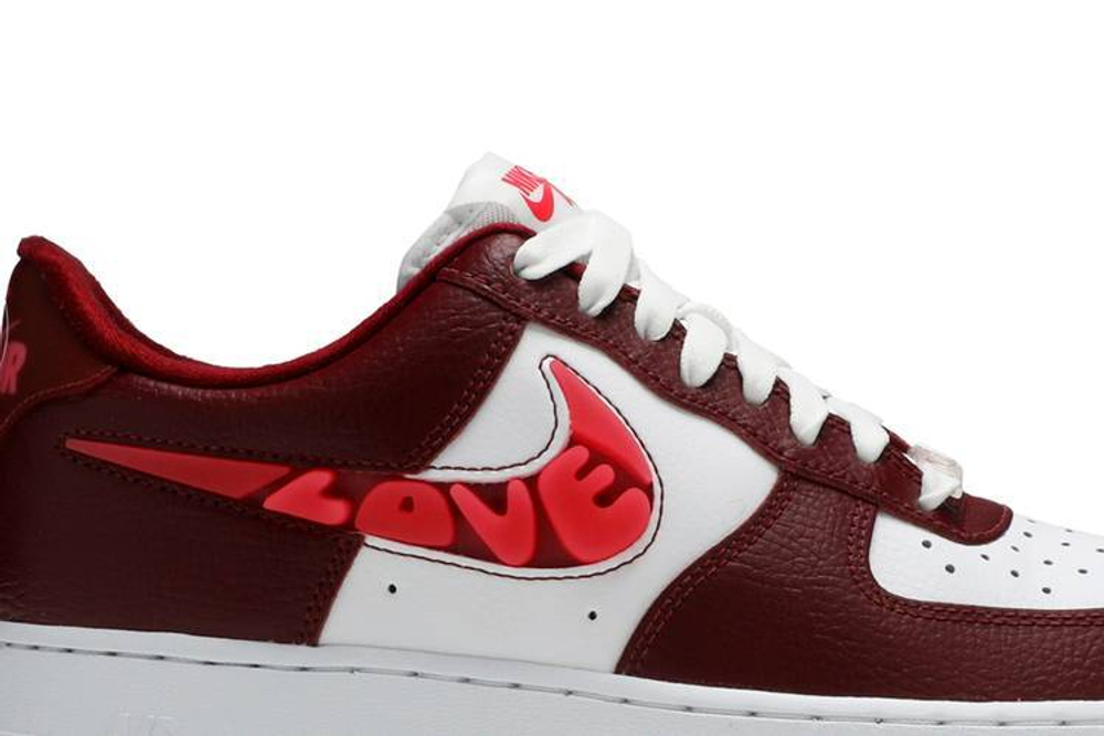 Nike air force all red hotsell