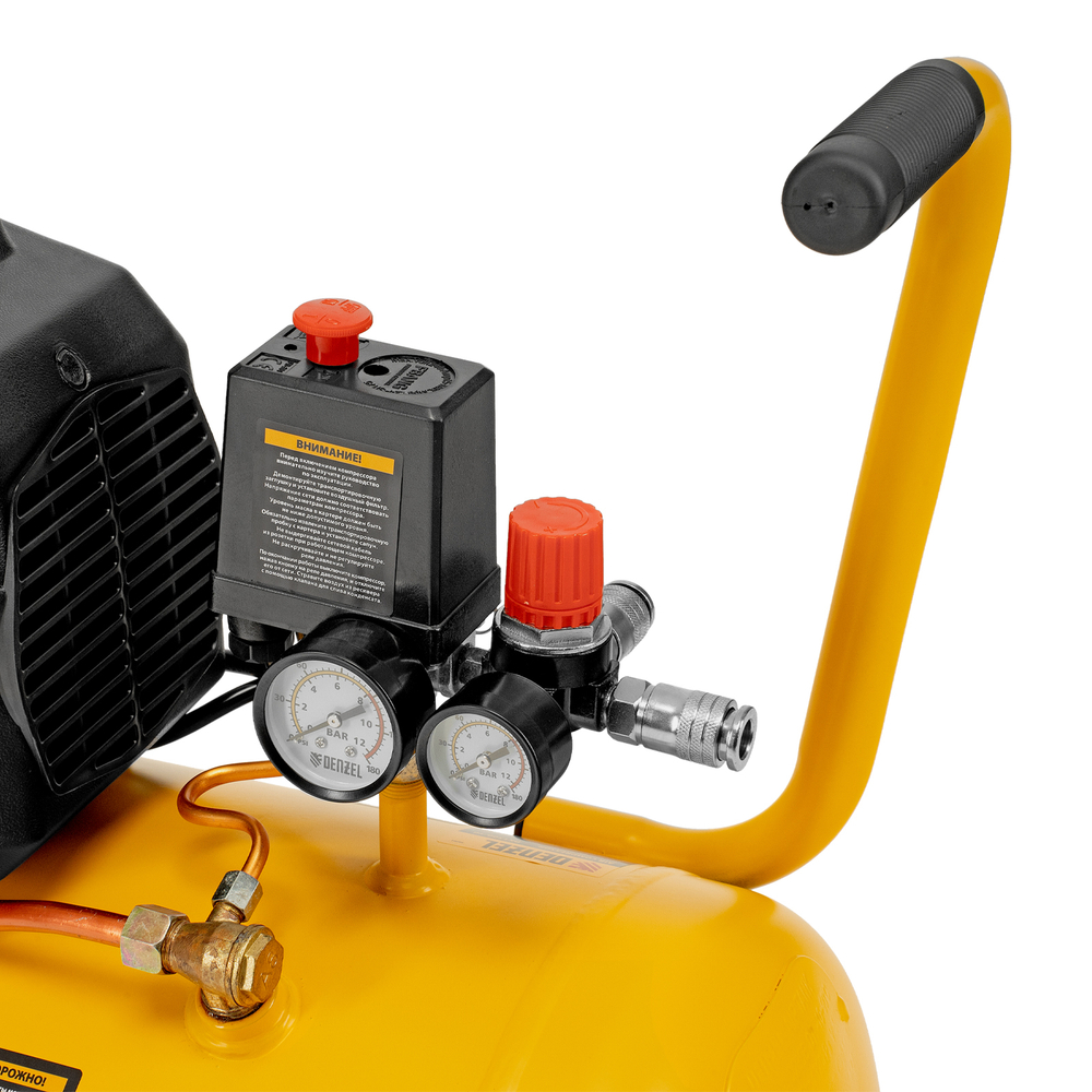 Компрессор воздушный DK1500/50, Х-PRO 1.5 кВт, 230 л/мин, 50 л Denzel
