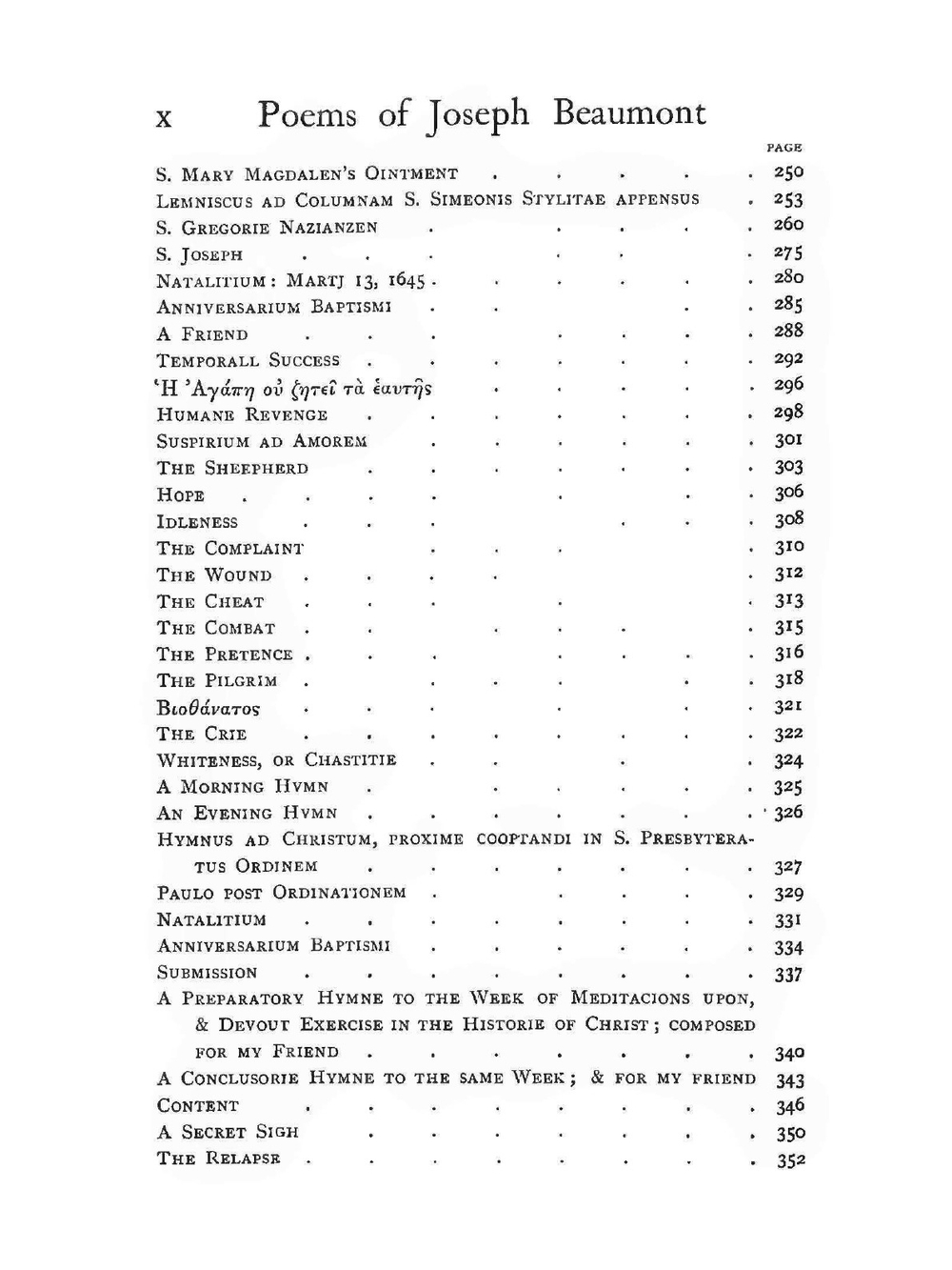 The minor poems of Joseph Beaumont, D.D.. 1616-1699 | Joseph Beaumont