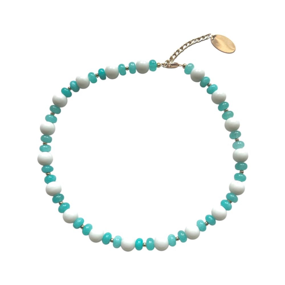 MOJNØ STUDIO Ожерелье HARD CANDY blue edition