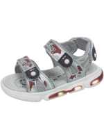 Сандалии летние для мальчика подошва светится.