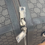 Мужская дорожная сумка Gucci Ophidia Duffle Bag Large серого цвета