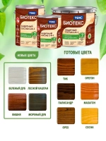 Состав защитный 2-в-1 БИОТЕКС (BIOTEKS) тик 2,7л