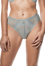 Трусики-бразилиана Julietta со средней линией талии (Размер: L) (Цвет: голубой)