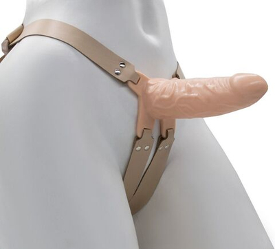 Телесный мужской парапротез MEN STYLE - 15 см. (Цвет: телесный)