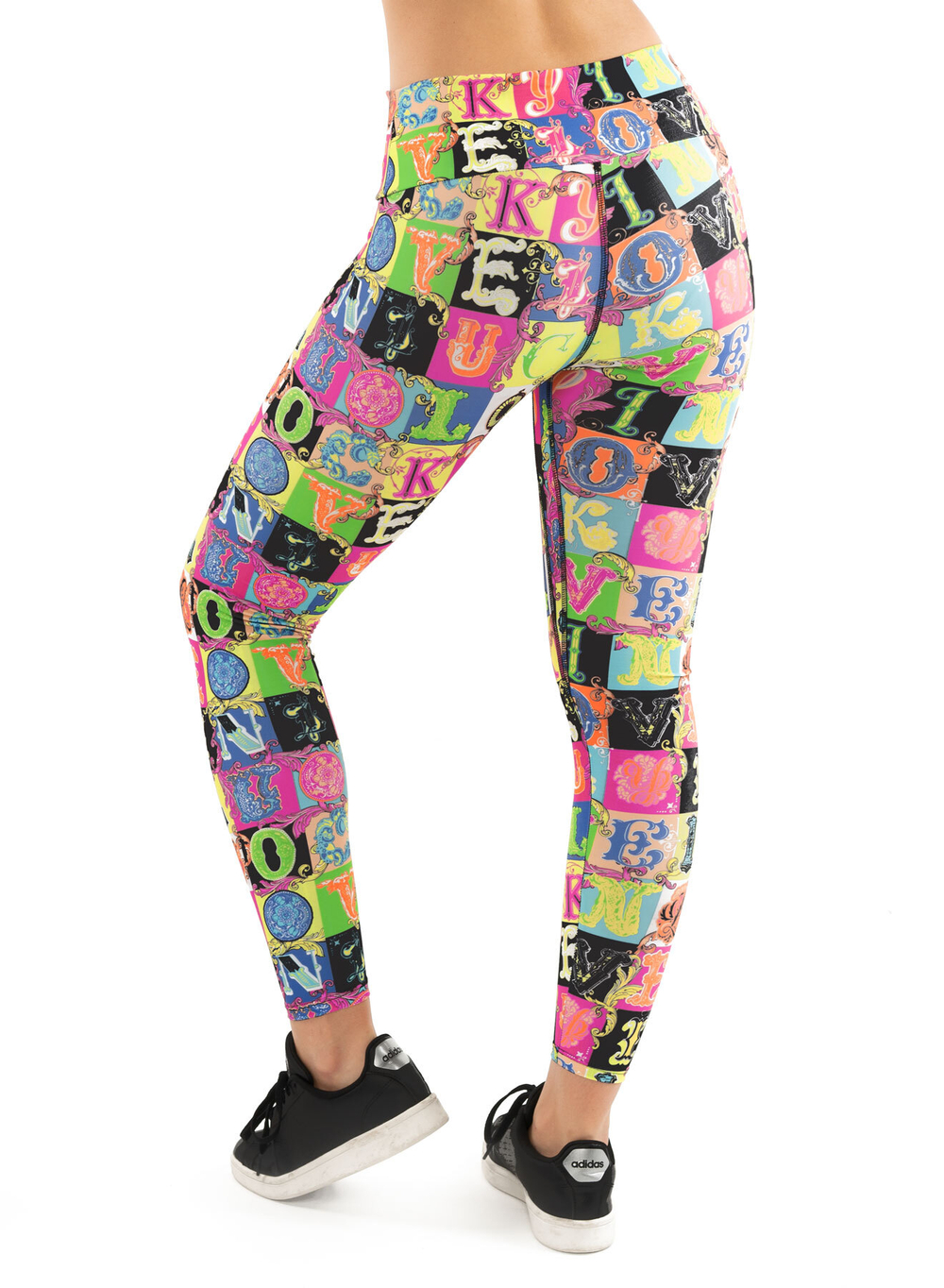 Leginsy Lucky in Love Rockin Rococo Hi-Lucky Lane Legging Women - разноцветный