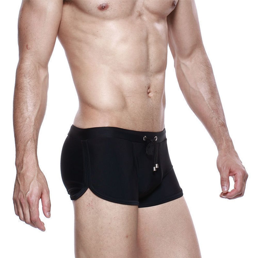 Мужские плавки боксеры Seobean Surf Swim Boxers черные