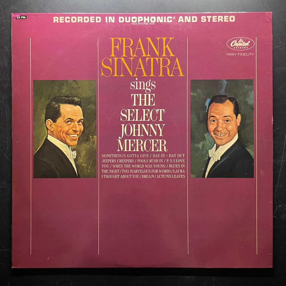 Frank Sinatra ‎– Sings The Select Johnny Mercer (Германия 1965г.)
