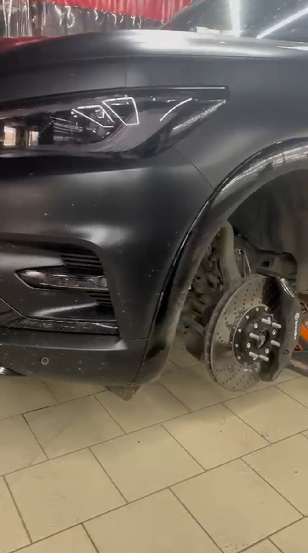 Карбон керамические тормоза для Infinity QX80 Инфинити тормоза тормозные диски колодки суппорт карбон керамика