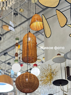 Дизайнерская люстра плетенка ручной работы 🤍