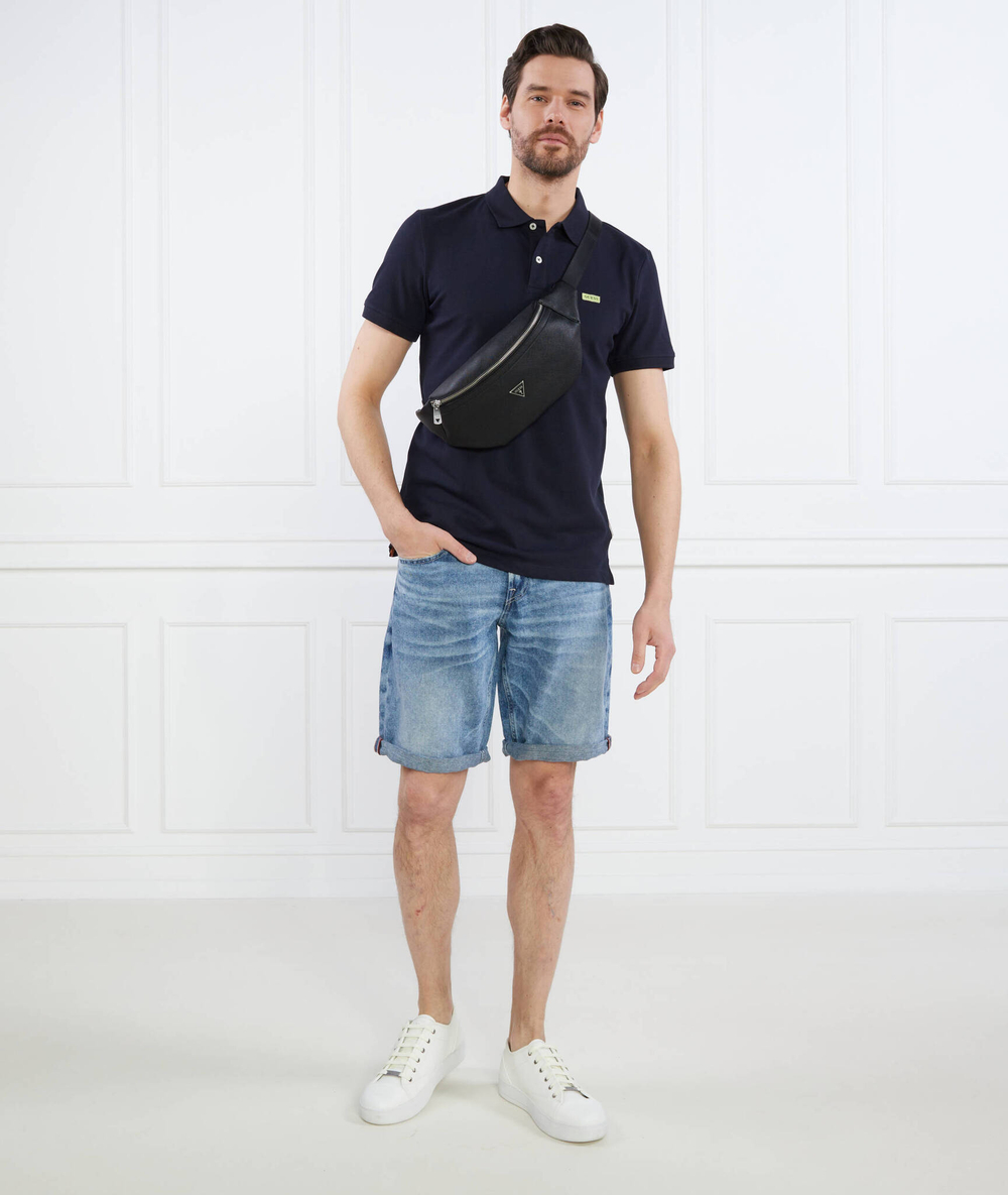 Поло LYLE GUESS - темно-синий (M3GP60 K7O64)