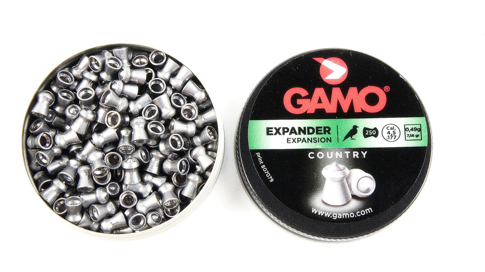 GAMO EXPANDER 4,5мм. 0,49г. (250шт.) пули пневматические