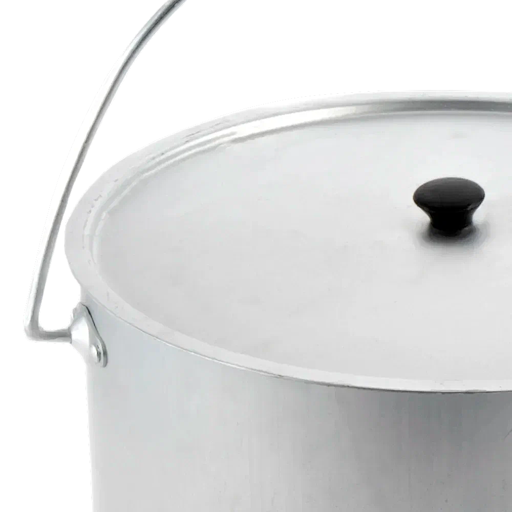 Котелок Следопыт Костровой PF-CWS-P120 8л Цилиндрический Алюм.