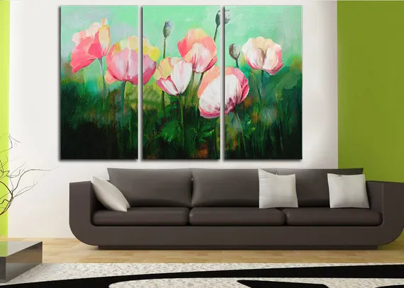 Модульная картина "Майские цветы"