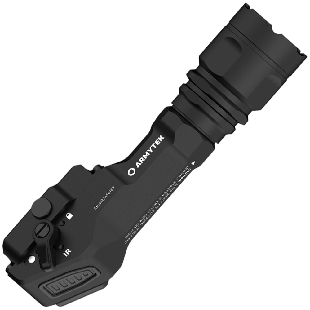 Фонарь светодиодный тактический подствольный Armytek Parma C2IR Pro, с белым 1250 лм и инфракрасным