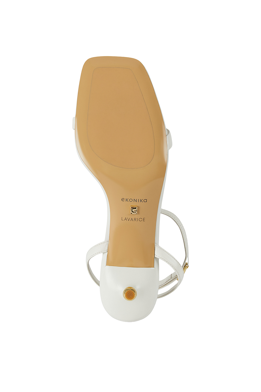 Босоножки Ekonika х Lavarice Белый