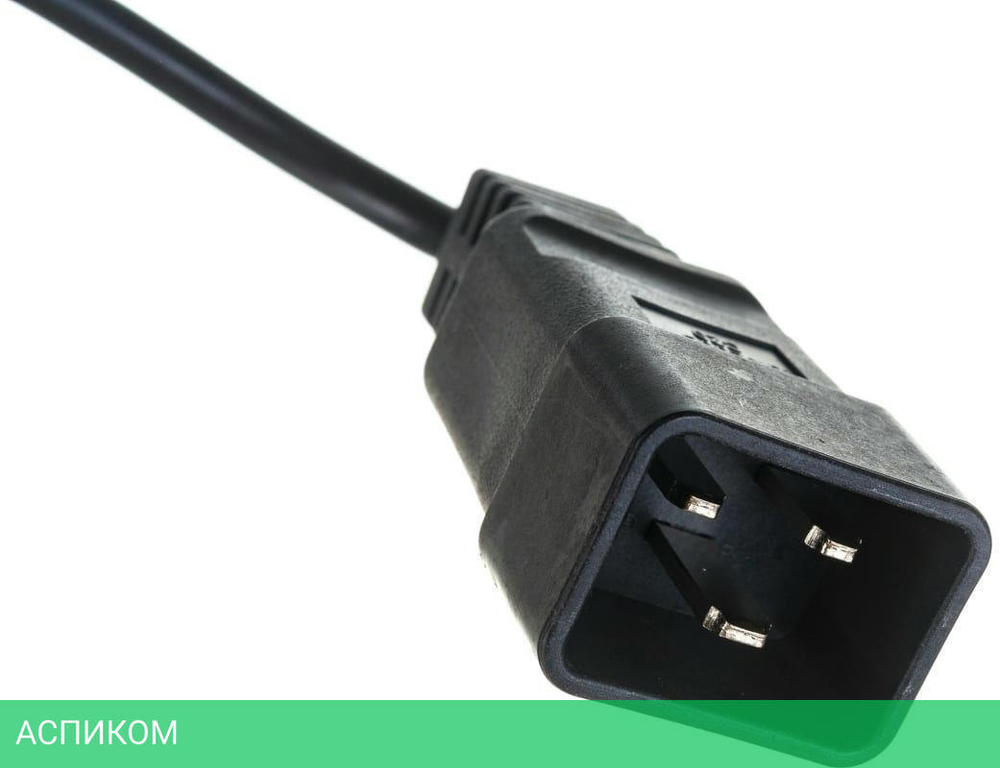Шнур питания Lanmaster LAN-PP13/20-2.0-BK черный
