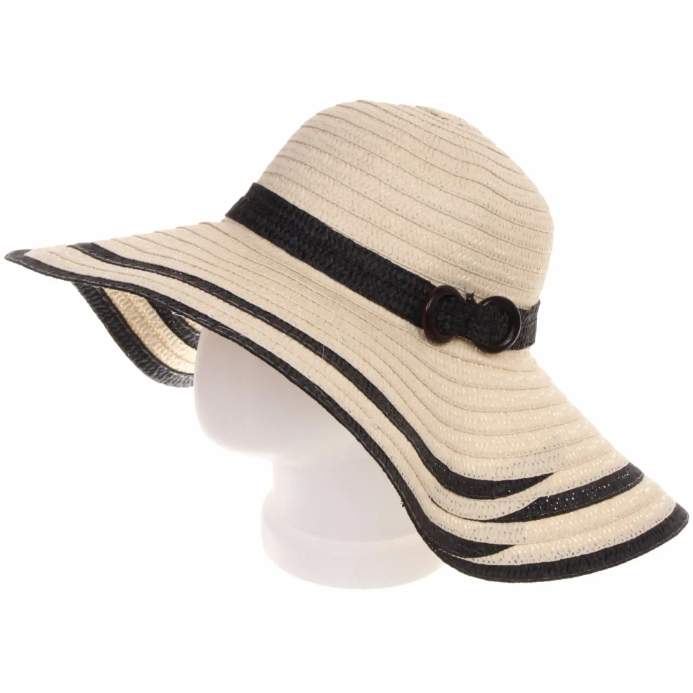 Шляпа женская с широкими полями «TiraMiSu- Мирель», микс 6 цветов, р58, ширина полей 15 см