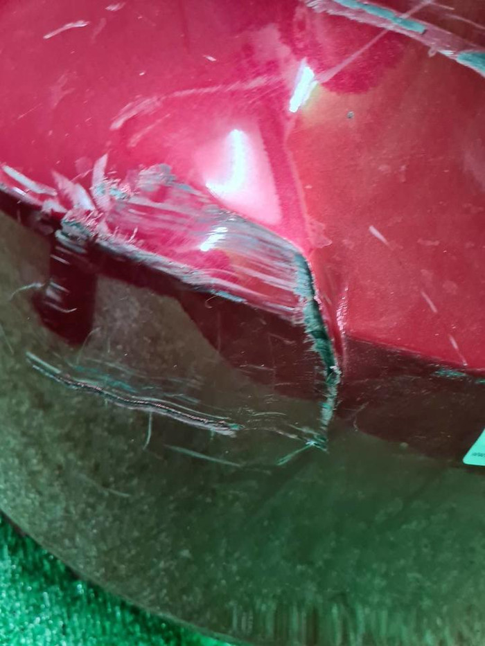 Бампер задний Lexus RX 4 (2019-2022)