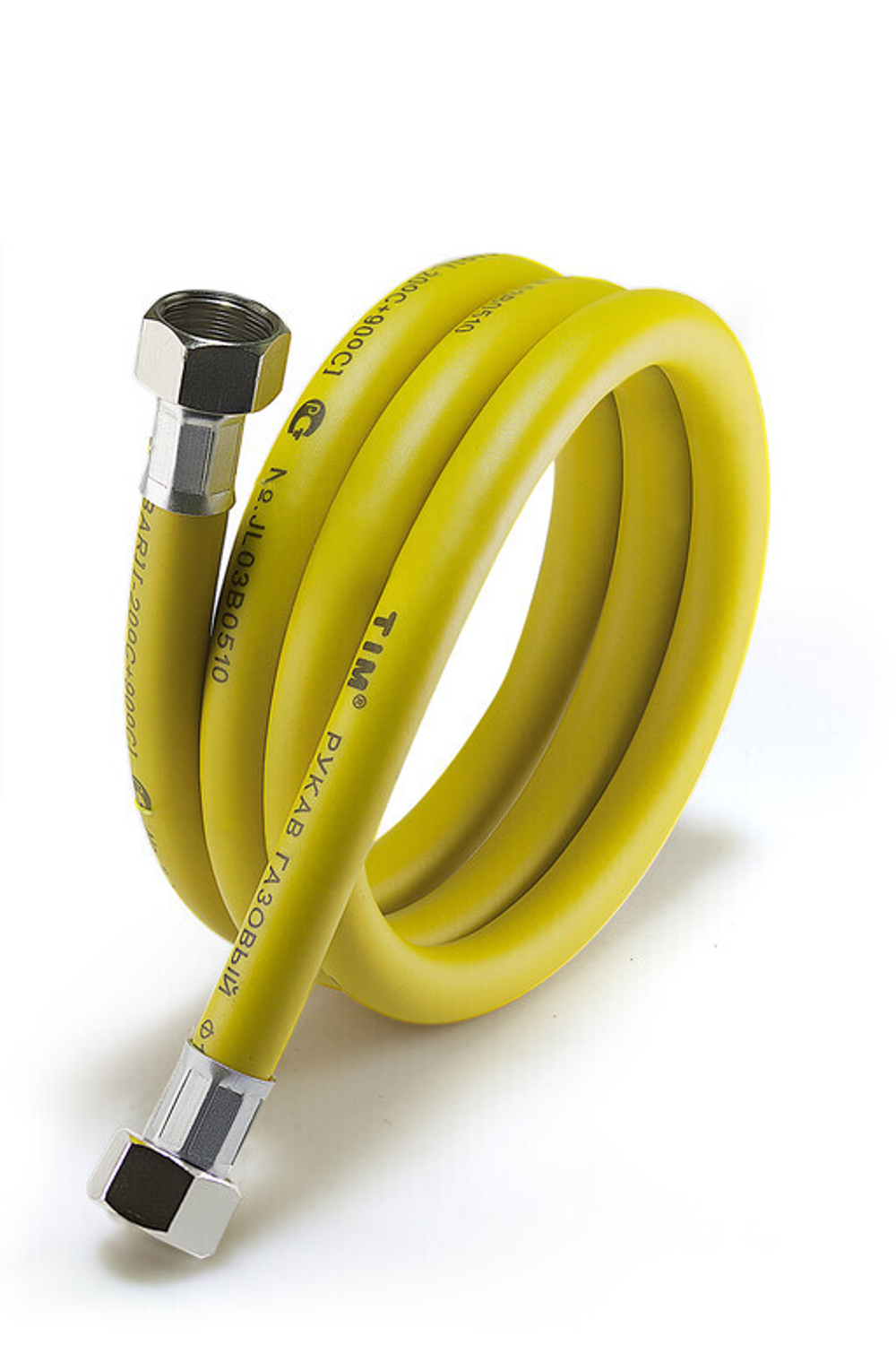 ШЛАНГ ГАЗОВЫЙ TIM ПВХ 1/2Г-Г-80СМ C-GР26-8