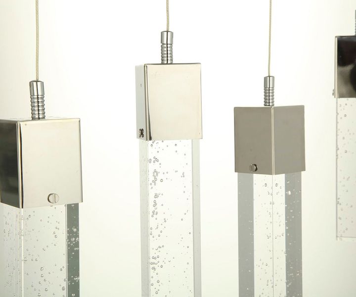 Подвесной светодиодный светильник Kink Light Аква 08510-5AS(4000K)