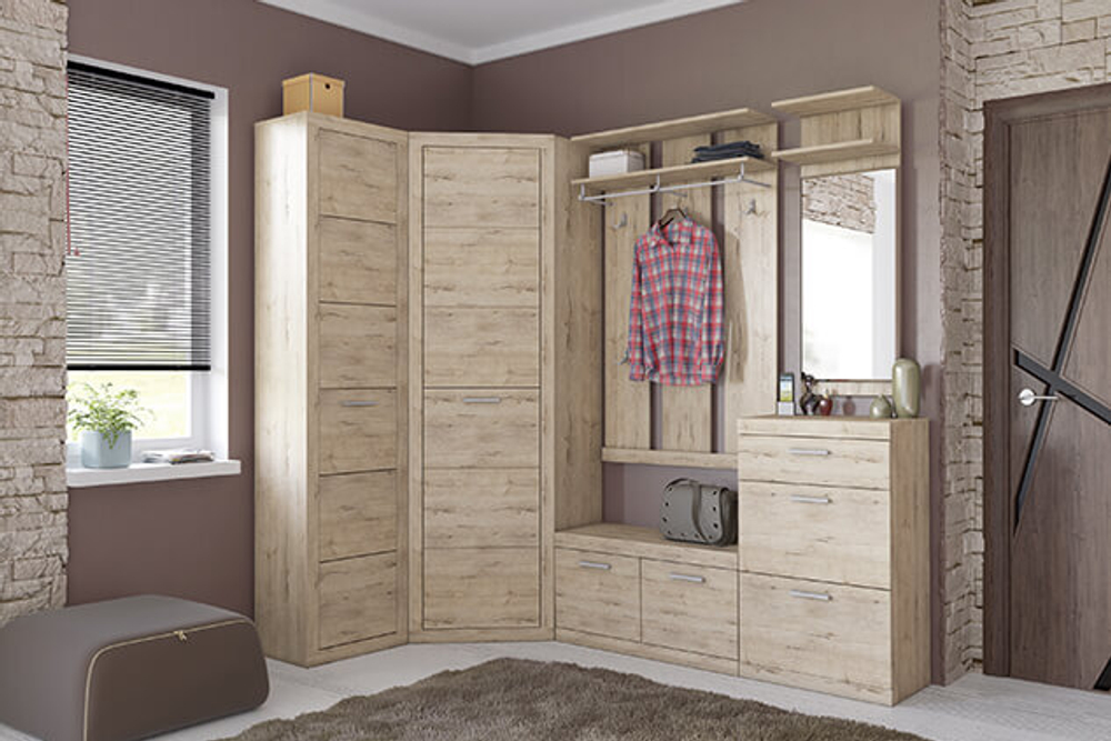 Шкаф угловой