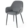 Стул Konna серый велюр