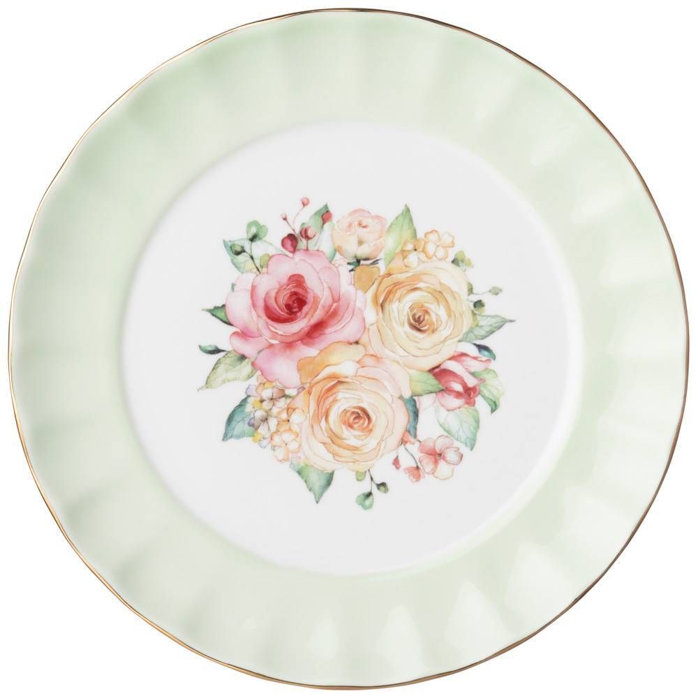 НАБОР ТАРЕЛОК ДЕСЕРТНЫХ LEFARD "ВРЕМЕНА ГОДА" 19 СМ МИКС (КОР=12НАБ.)