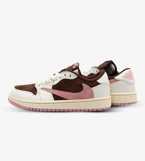 Premium Кроссовки Nike x Travis Scott Air Jordan 1 Low "Dark Pony"