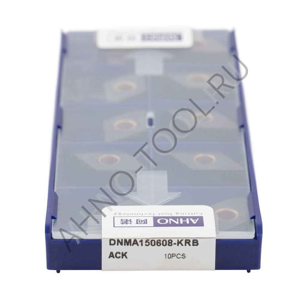 Пластина твердосплавная ISO DNMA150608-KRB ACK10E AHNO по чугуну, чистовая