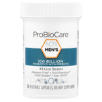 ProBioCare, Пробиотики для мужчин с пребиотиком, 30 растительных капсул