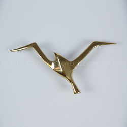 Декор настенный Cloyd арт.50157 / шир. 17 см - латунь / серия 1634