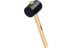 Чёрная резиновая киянка STAYER 340 г 20505-55