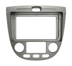 Комплект рамки с разъёмами 9" Chevrolet Lacetti хетч климат серебро - Car-Smart 3038CL