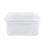 Емкость 6,5 л (прямоугольная) белая