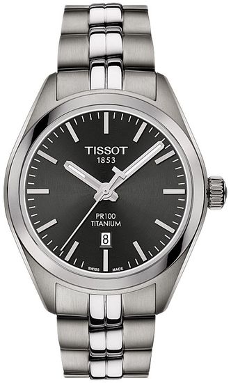 Женские часы Tissot PR 100 Titanium T101.210.44.061.00 Lady