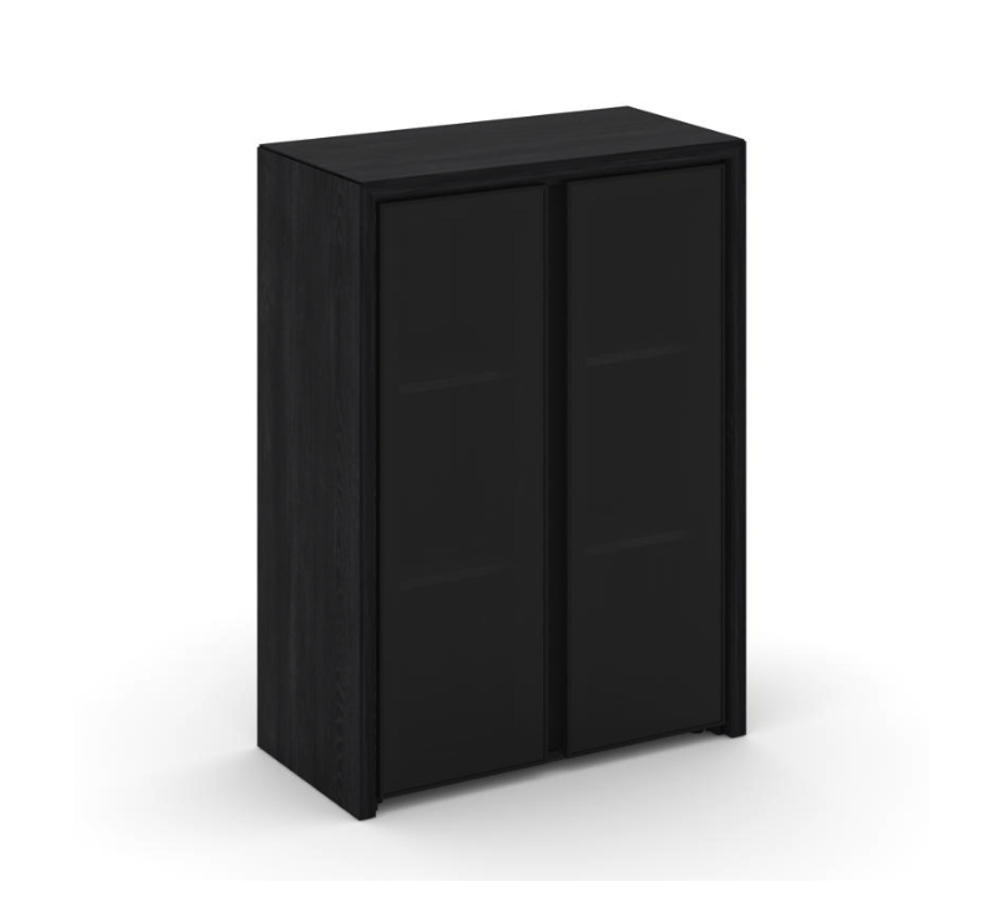 Шкаф средний со стеклом КОРНЕР (CORNER)