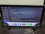 Магнитола с крутилками в рамку 9" или 10" - Farcar RB876 монитор 11.8" QLED+2K на Android 13, CarPlay, 4G SIM-слот, 6/128ГБ