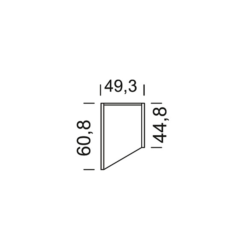 LE6468.1 Шкаф 46.468 Арт. 46.468.2.41.179 Вяз светлый TELA