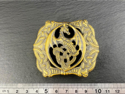 Пряжка с драконом