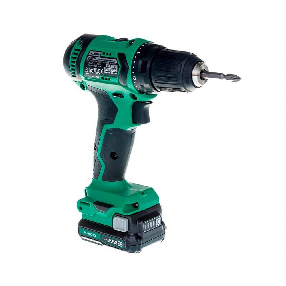 Шуруповерт Hikoki DS12DARFZ 10,8В 2х2,5 Ач