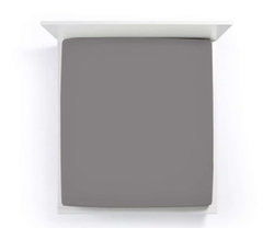Простыня на резинке 140x190-160x220 Formesse Bella Donna Premium 0215 Light Anthracite