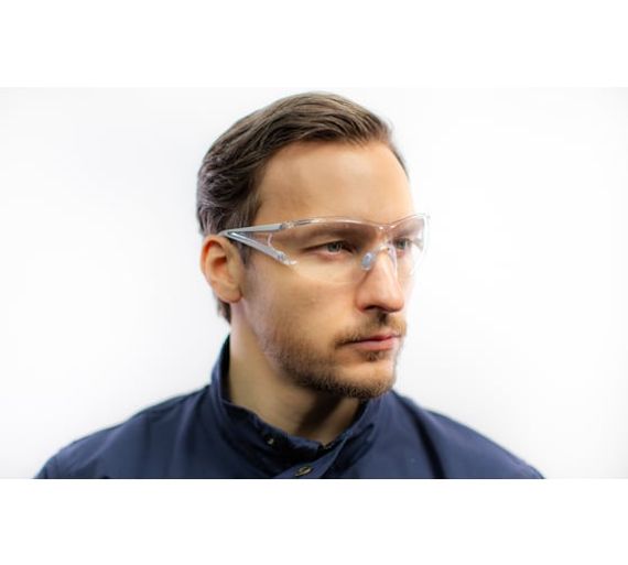 Открытые защитные очки Delta Plus EGON CLEAR прозрачные EGONGRIN