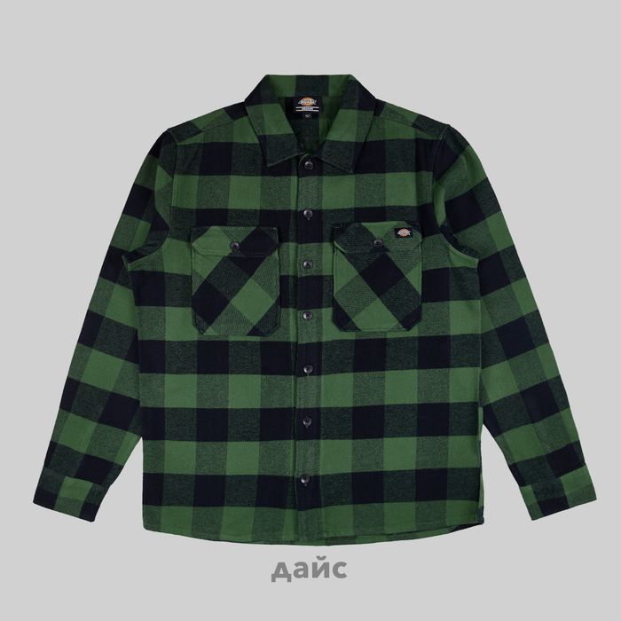 Рубашка мужская Dickies Sacramento Long Sleeve Shirt артикул:WLR23PEB - купить в магазине Дайс