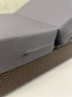 Матрас для шезлонга ReeHouse Mattress Acrylic, серый